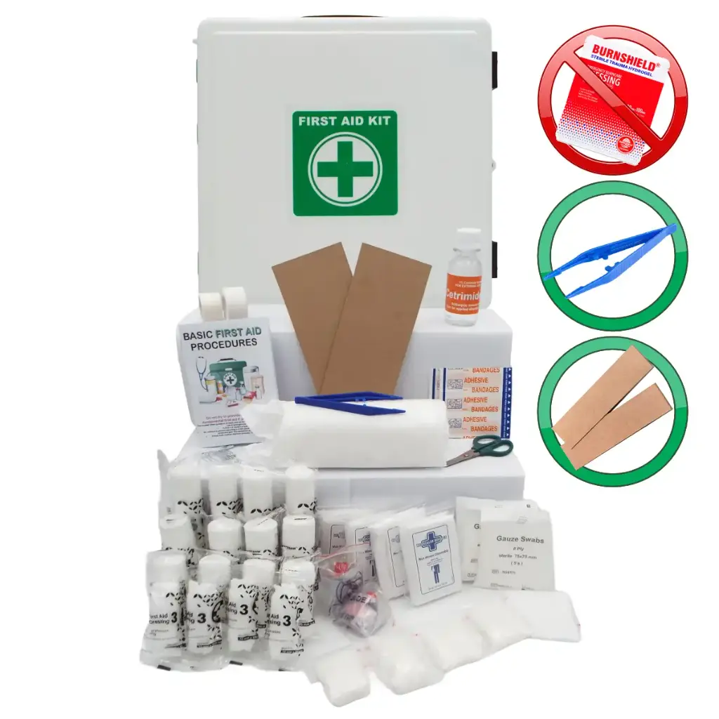 Regulation 3 (Factory) - First Aid Kit (Government Spec) with Medi Box+