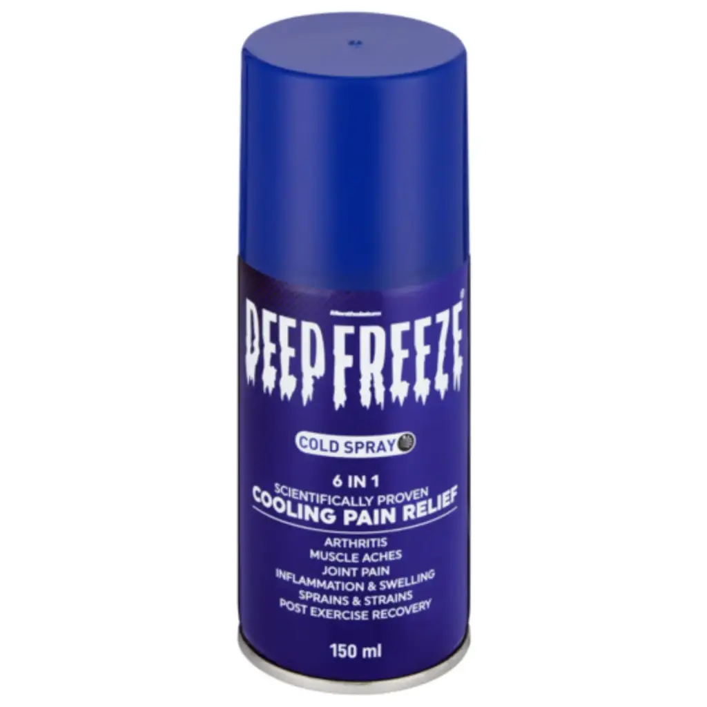 Deep Freeze Cold Spray 150ml – Fast Pain Relief for Sports Injuries & Muscle Aches
